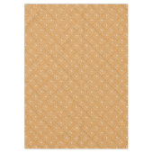 Nappe Labyrinthe orange espiègle sur toute couleur (Devant)