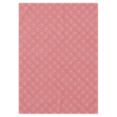 Nappe Labyrinthe rouge espiègle sur toute couleur (Devant)