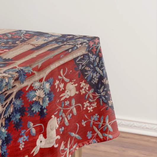 Nappe Lady and Unicorn Medieval Tapestry Desire (In Situ)