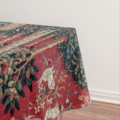 Nappe Lady and Unicorn Medieval Tapestry Taste (In Situ)