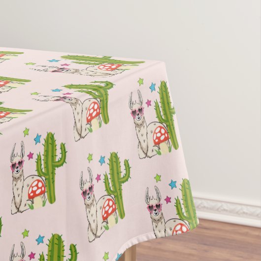 Nappe Lama cool en Motif Lunettes de soleil en forme de  (In Situ)