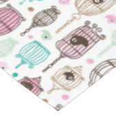Nappe l'amour de cage à oiseaux badine le motif (Angle)