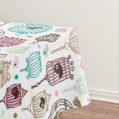 Nappe l'amour de cage à oiseaux badine le motif (In Situ)
