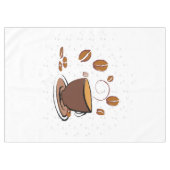 Nappe L'amour du café (Devant (Horizontal))