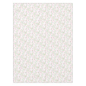 Nappe L'amour est en fleur Rose Floral Mariage Shower (Devant)