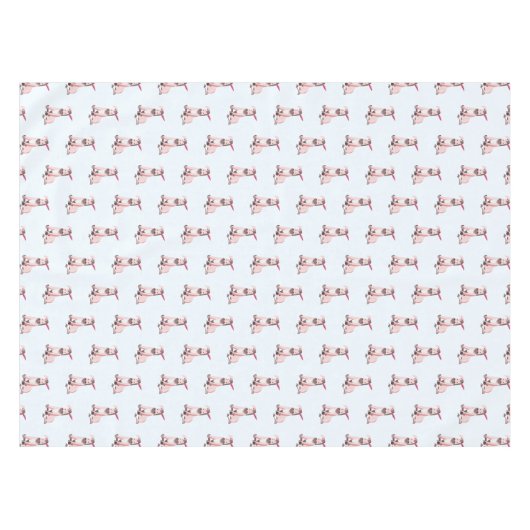 Nappe L'âne rose (Devant (Horizontal))