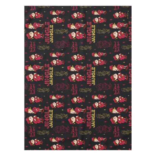 Nappe L'ANNÉE SANS SANTA CLAUS™ | Motif Elf (Devant)