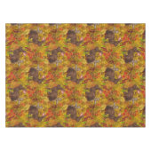 Nappe Lapin d'automne sur ocre (Devant (Horizontal))