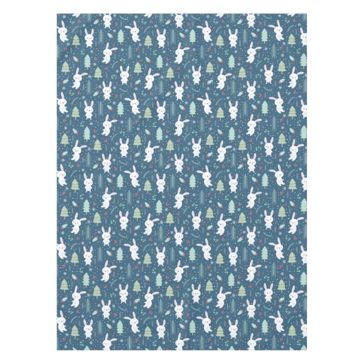 Nappe Lapin de Noël (Devant)