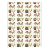 Nappe Lapin de Pâques classique Collage Fête de vacances (Devant)