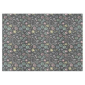 Nappe Lapin de Pâques gribouillé sur tableau noir (Devant (Horizontal))