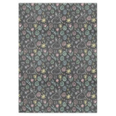Nappe Lapin de Pâques gribouillé sur tableau noir (Devant)