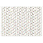 Nappe Lapin de Pâques Lapins Aquarelle Floral (Devant (Horizontal))