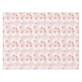 Nappe Lapin Fleur Couronne rose (Devant (Horizontal))