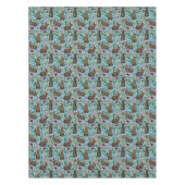 Nappe Lapins et fleur sauvage (Devant)