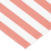 Nappe large de corail moderne de rayure (Angle)