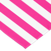 Nappe large de rayure de roses indien modernes (Angle)