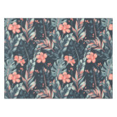 Nappe Large-scale tropical florals and leaves (Devant (Horizontal))