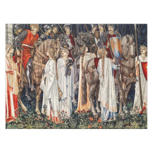 Nappe L'Armement et le Départ des Chevaliers 