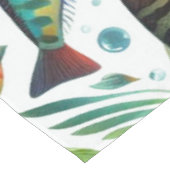 Nappe L'art coloré du poisson sous-marin (Angle)