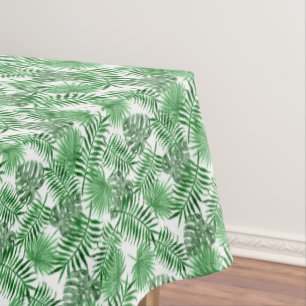Nappe L'art de l'aquarelle d'été des Feuilles de la pa
