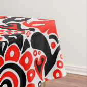 Nappe L'art populaire ukrainien motif floral abstact  (In Situ)