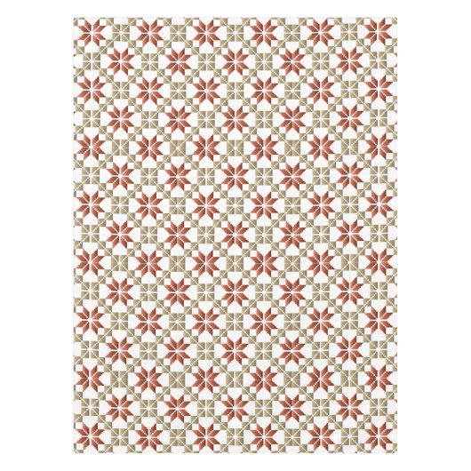 Nappe Latvian Morning SUN motif géométrique IX (Devant)