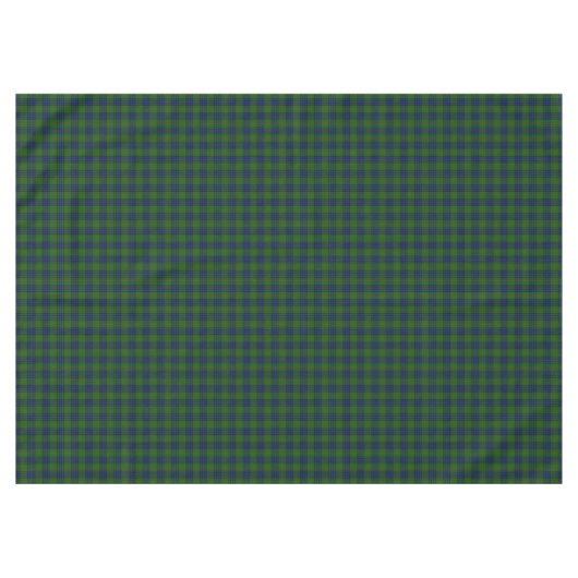 Nappe Lauder tartan bleu vert plaid (Devant (Horizontal))