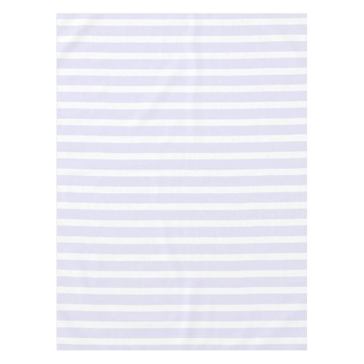 Nappe Lavande blanche simple horizontale triée (Devant)