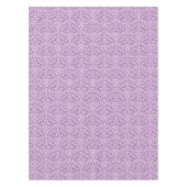 Nappe Lavande de Damas et blanc (Devant)