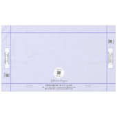 Nappe Lavande de démonstration d'artisanat 60 x 104 QR C (Devant (Horizontal))