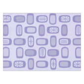 Nappe Lavande de Rectangles arrondies MCM du milieu du s (Devant (Horizontal))