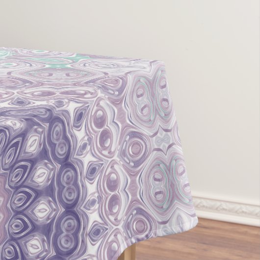 Nappe Lavande et Lilac Mandala Motif (In Situ)