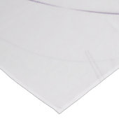 Nappe Lavande Fleur Dream Moderne Abstrait Fractal Art (Angle)