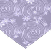 Nappe Lavandre violette tourbillon couleur fleurs flore (Angle)
