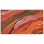 Nappe Lave coulée dans différentes nuances de rouge (Devant (Horizontal))