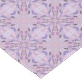 Nappe Lavender Mauve rose violet géométrique Art Abstrai (Angle)