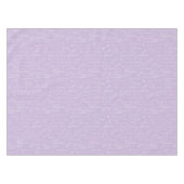 Nappe Lavender Wildflower Baby Shower Tablecloth (Devant (Horizontal))