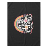 Nappe L'avenir est inclusif Rainbow LGBTQ Drapeau Gay (Devant)