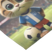 Nappe "Le buteur parfait : Le chat de foot 3D" (Angle)