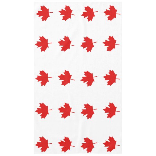 Nappe Le drapeau de la Feuille d'érable du Canada (Devant)