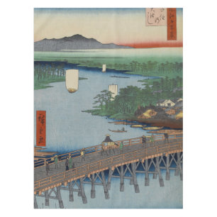 Nappe Le grand pont Senju sur la rivière Sumida Japon Uk