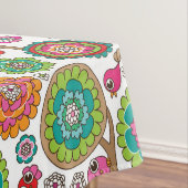 Nappe le griffonnage fleurit le motif d'arrière - plan (In Situ)