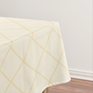 Nappe Le jaune de mousseline de soie de citron ajuste la