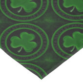 Nappe le jour de St Patrick vert de shamrock (Angle)