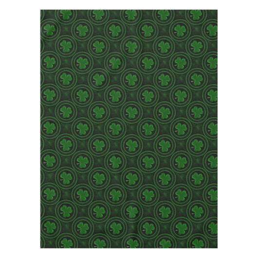 Nappe le jour de St Patrick vert de shamrock (Devant)