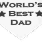 Nappe Le meilleur papa du monde (Angle)