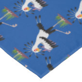 Nappe Le mignon secrétaire oiseau écrire des notes dessi (Angle)