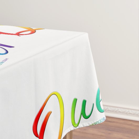 Nappe Le mot unique expressif et étrange de SlipperyJoe (In Situ)