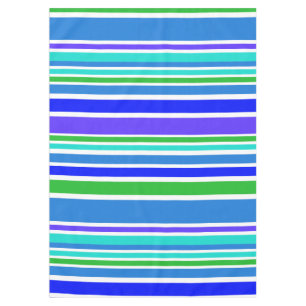 Nappe Le motif de rayures de la BG a coloré IV + votre